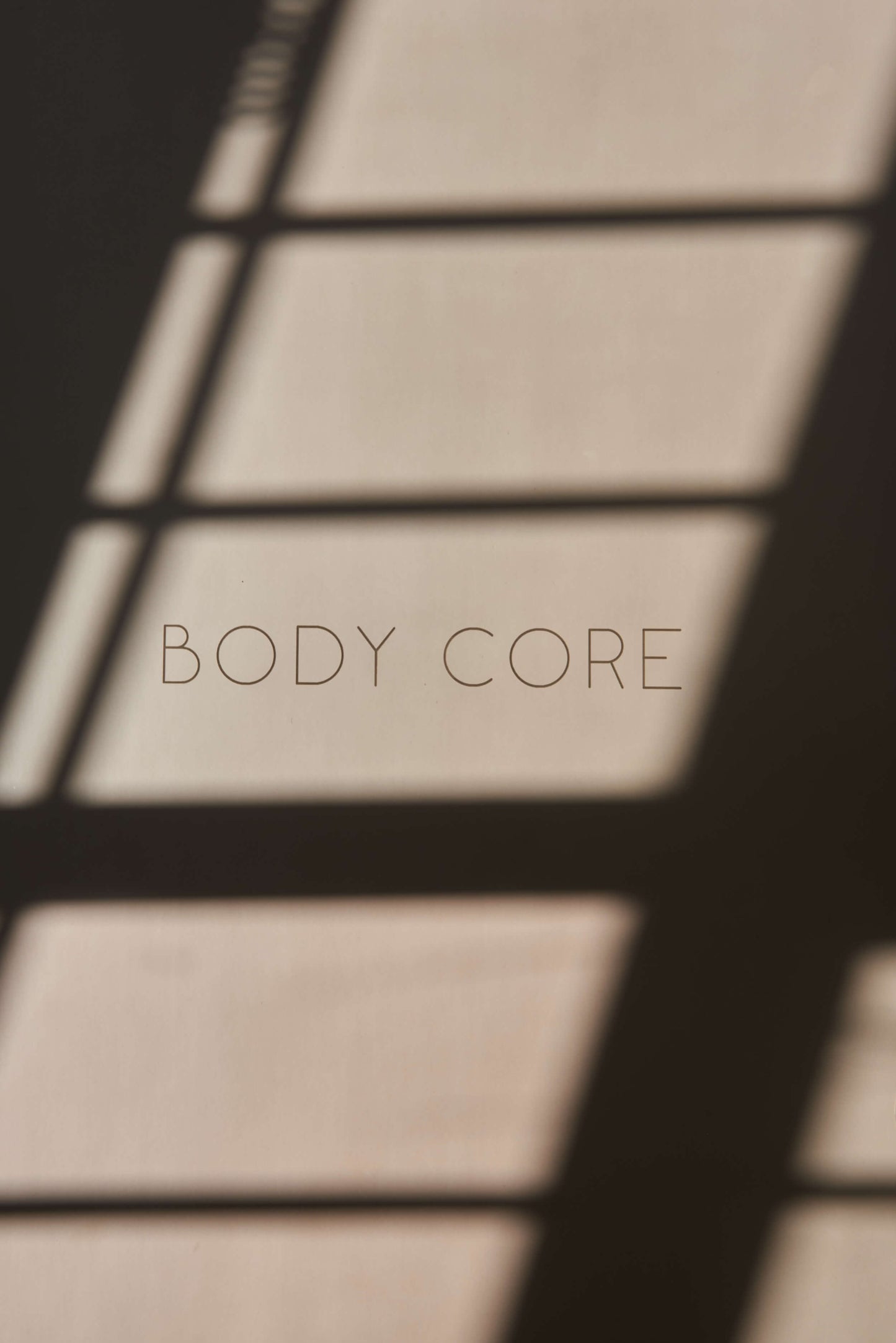 Body Core Pilates Mat